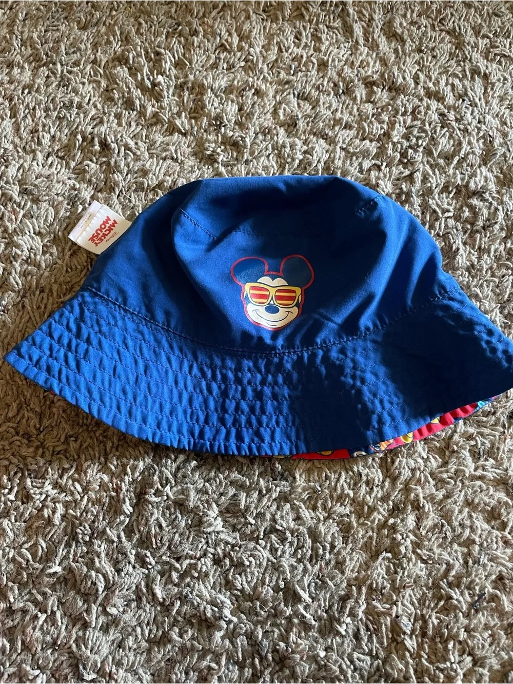 Mickey Mouse Disney Boys Reversible Hat